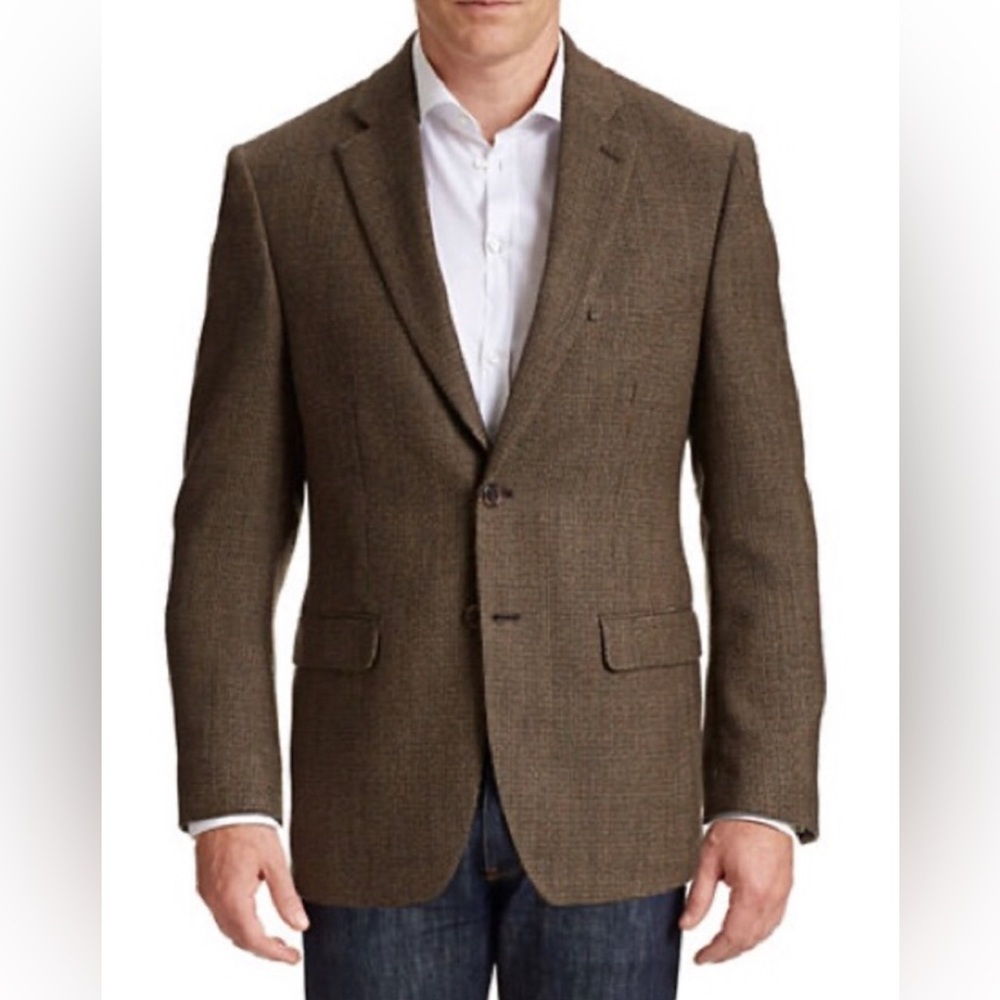 Ralph Lauren 44R Wool Herringbone Tweed Sports Jacket NWOT🌟Host Pick 🌟
